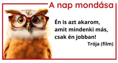 (HU) A nap mondása