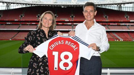 Arsenal signs Chivas Regal