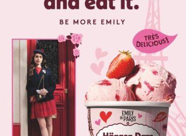 Limitált kiadású „Emily In Paris” jégkrémet dob piacra a Häagen-Dazs