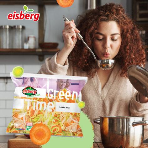 With Eisberg’s new ready-to-eat vegetable mixes, you can create delicious food variations