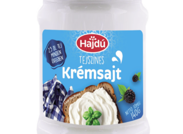 Hajdú cream cheese in jar