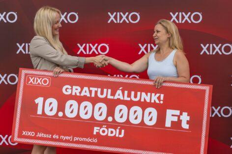 Sorsfordító a kétgyermekes anyuka életében a XIXO 10 millió forintos fődíja