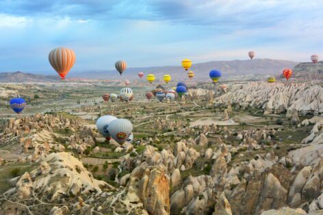 The number of visitors to Turkey increased by 13.9 percent in the first half of the year