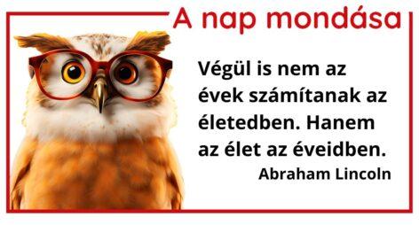 (HU) A nap mondása