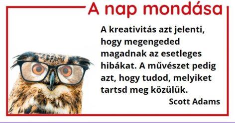 (HU) A nap mondása