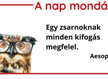 A nap mondása