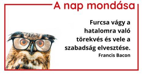 (HU) A nap mondása