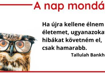 (HU) A nap mondása