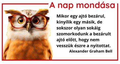 (HU) A nap mondása