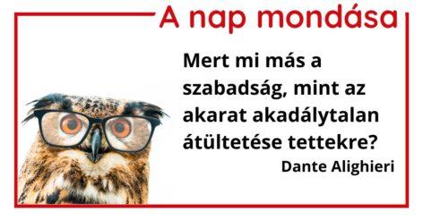 (HU) A nap mondása