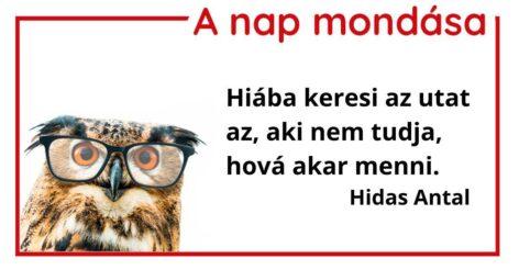 (HU) A nap mondása