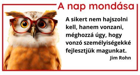 (HU) A nap mondása