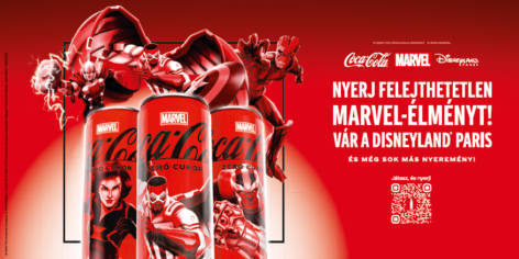 A Coca-Cola® és a Marvel® együttműködése „életre kelti a szuperhősöket”