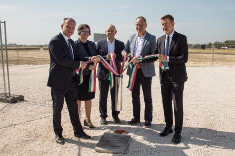 The construction of Lidl Hungary’s largest logistics center to date has begun