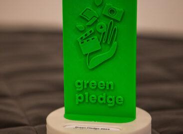 Átadták az idei Green Pledge védjegyeket