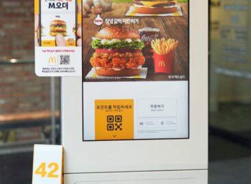 Ázsiában elsőként telepít hangvezérelt kioszkokat a McDonald’s Korea