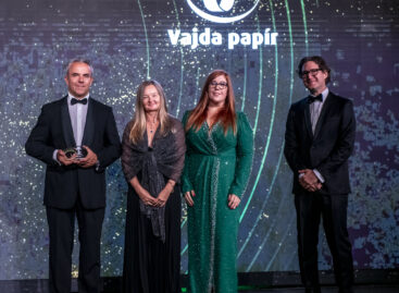 Vajda-Papír was awarded the Best Managed Companies qualification