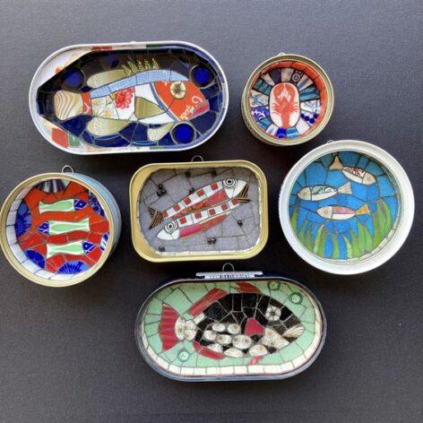 Tiny dioramas in fish cans – Picture of the day