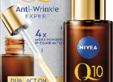 NIVEA® Q10 Anti-Wrinkle Expert Kettős Hatású Szérum