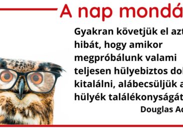 (HU) A nap mondása