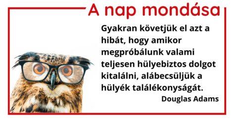 (HU) A nap mondása