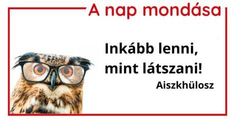 (HU) A nap mondása