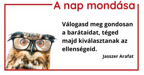 (HU) A nap mondása