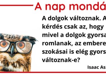 A nap mondása