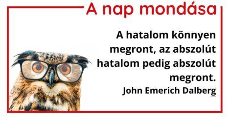 (HU) A nap mondása