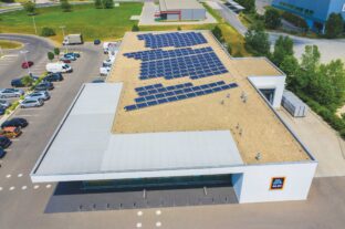 A third of ALDI stores will have solar panels