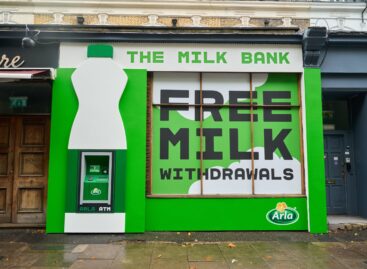 Arla launches free milk ATM to mark Fareshare partnership