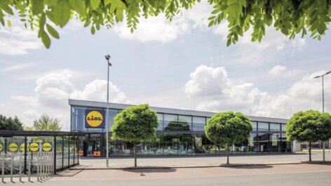 Lidl buildings going green