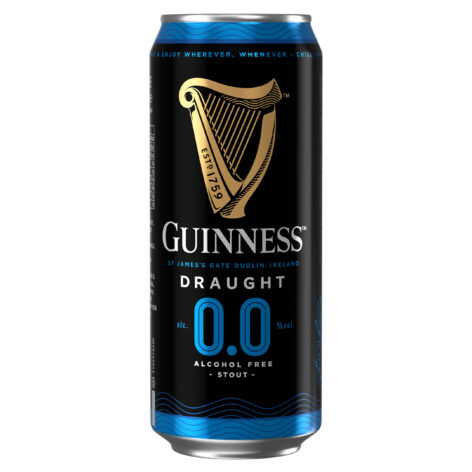 One hundred percent Guinness, zero percent alcohol