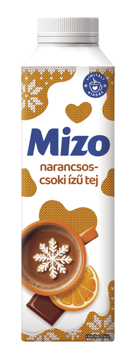 Mizo orange-chocolate flavoured milk drink for November cold