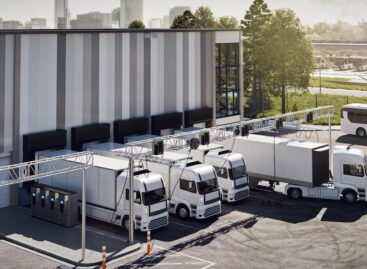 Siemens and OMV are jointly installing e-truck charging stations