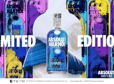 Absolut celebrates the artist’s rediscovered blue painting with a limited edition Andy Warhol bottle