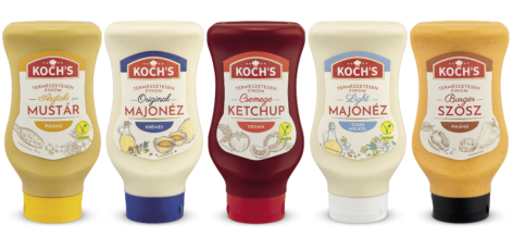 Revamped look of KOCH’s plastic-bottle range