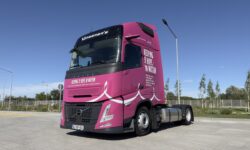 Waberer’s and Volvo Trucks are launching special trucks in the fight against breast cancer