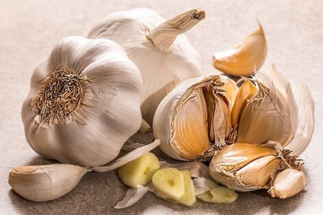 The producer price of garlic is more than 20 percent higher