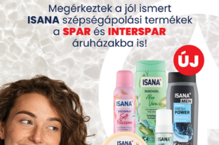 Megérkezett a SPAR üzletekbe az ISANA kozmetikai termékcsalád