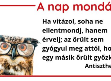 A nap mondása