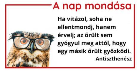 (HU) A nap mondása