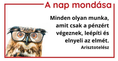 (HU) A nap mondása