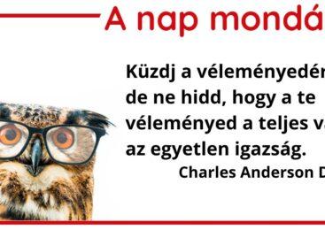 A nap mondása