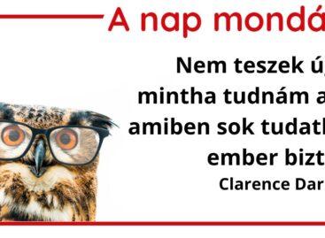 (HU) A nap mondása