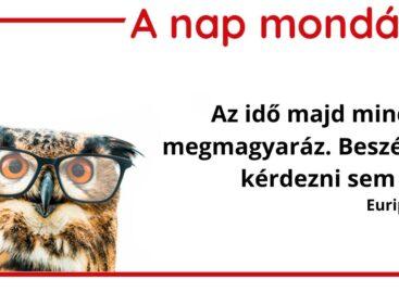 A nap mondása