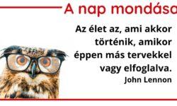 (HU) A nap mondása