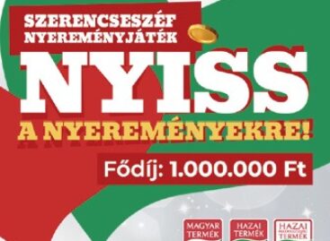 Szerencseszéf nyereményjáték A Magyar Termék Nonprofit Kft. közösségi aktivitása