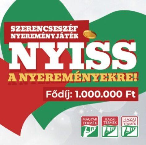 Szerencseszéf nyereményjáték A Magyar Termék Nonprofit Kft. közösségi aktivitása