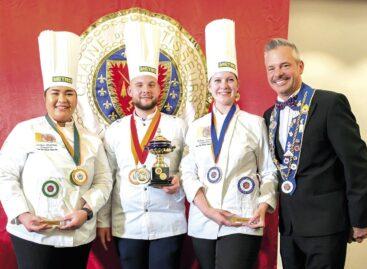 Historic victory at the Young Chef World Championship